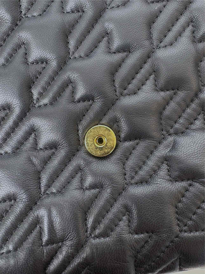 Alexander Mcqueen Quilted Leather Double Skull Purse