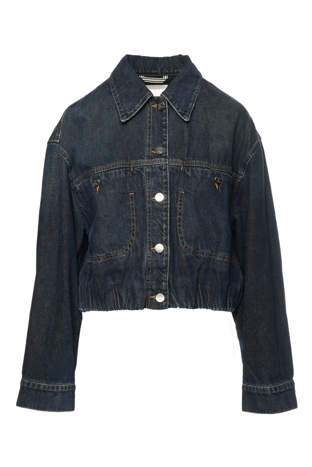 Closed Size M Folded Hem Denim Jacket