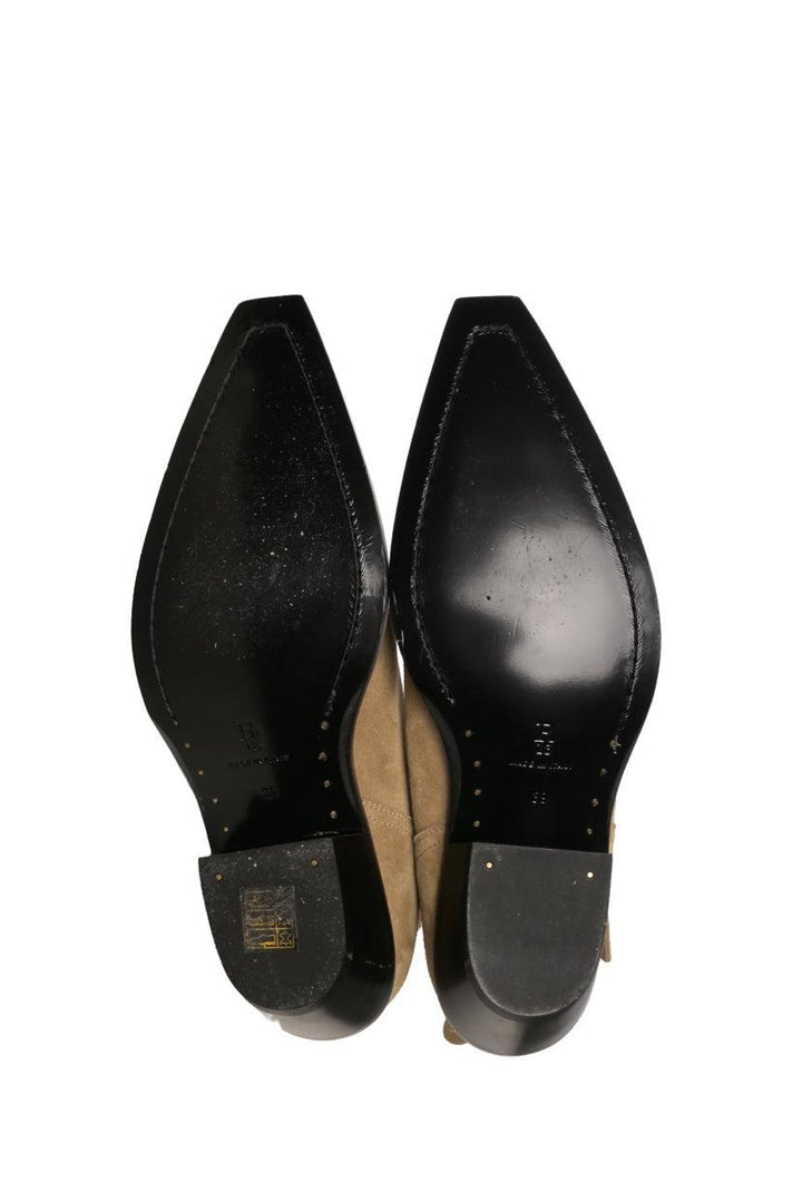 R13 Size 39 Suede Western Ankle Boots
