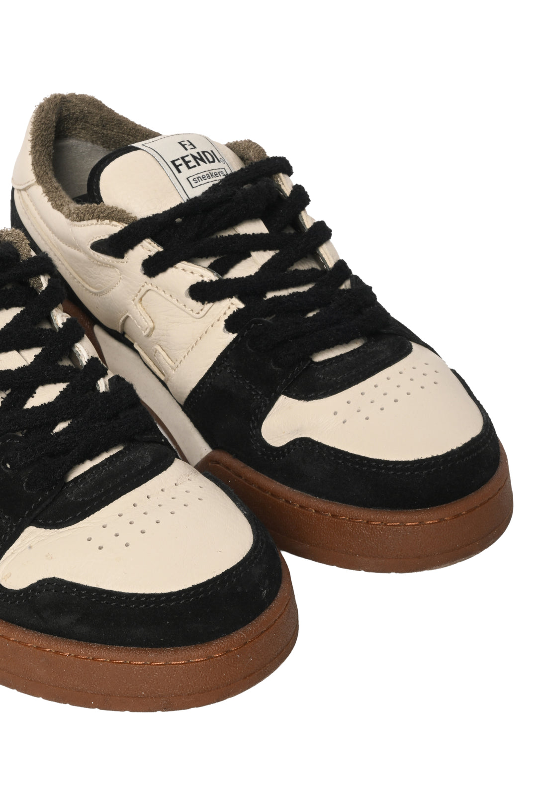 Fendi Size 9 Men's Match Trainers
