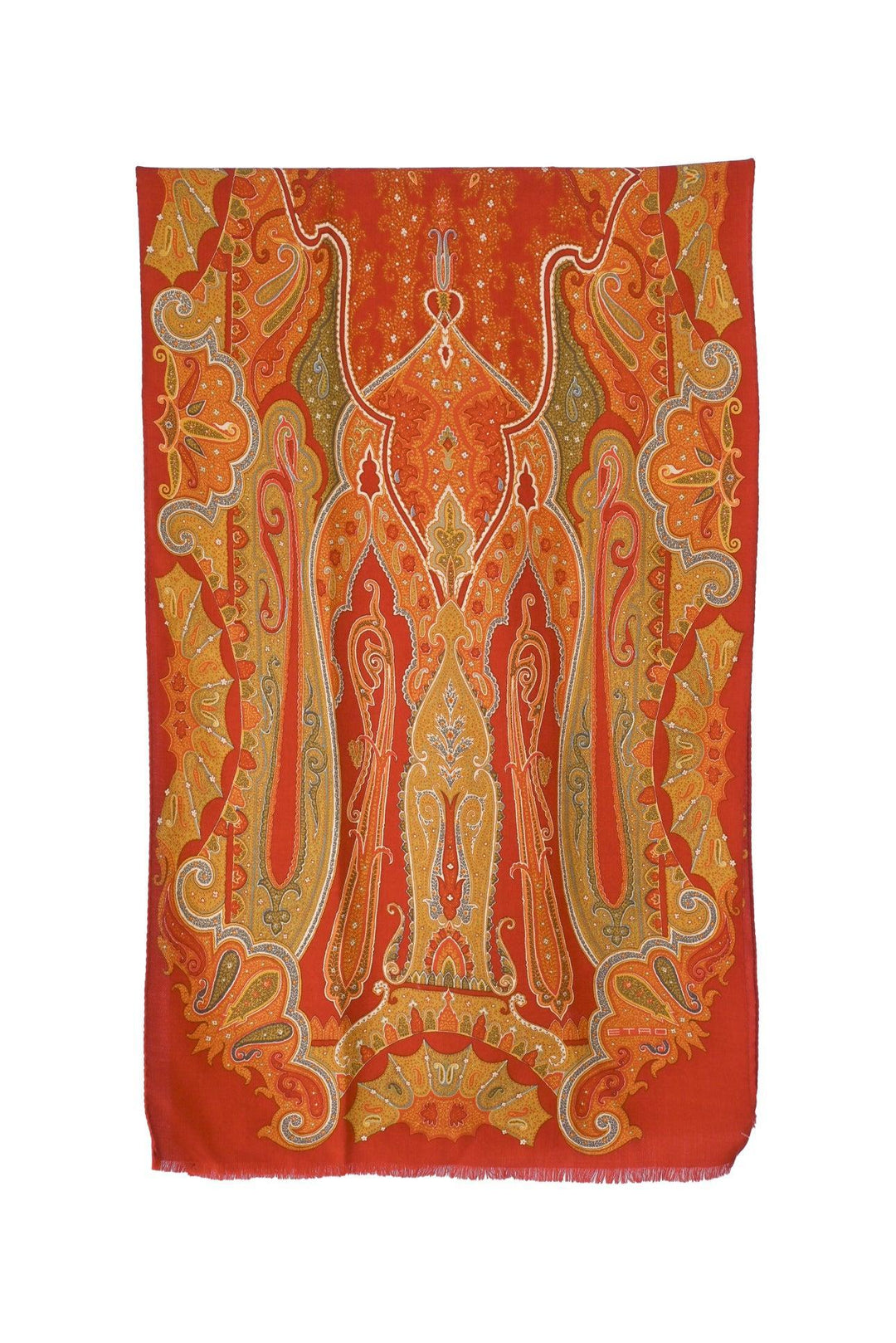Etro Paisley Print Scarf