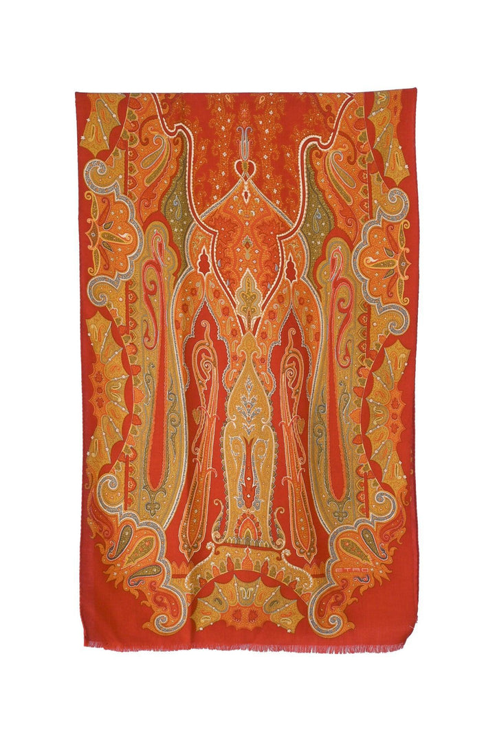 Etro Paisley Print Scarf
