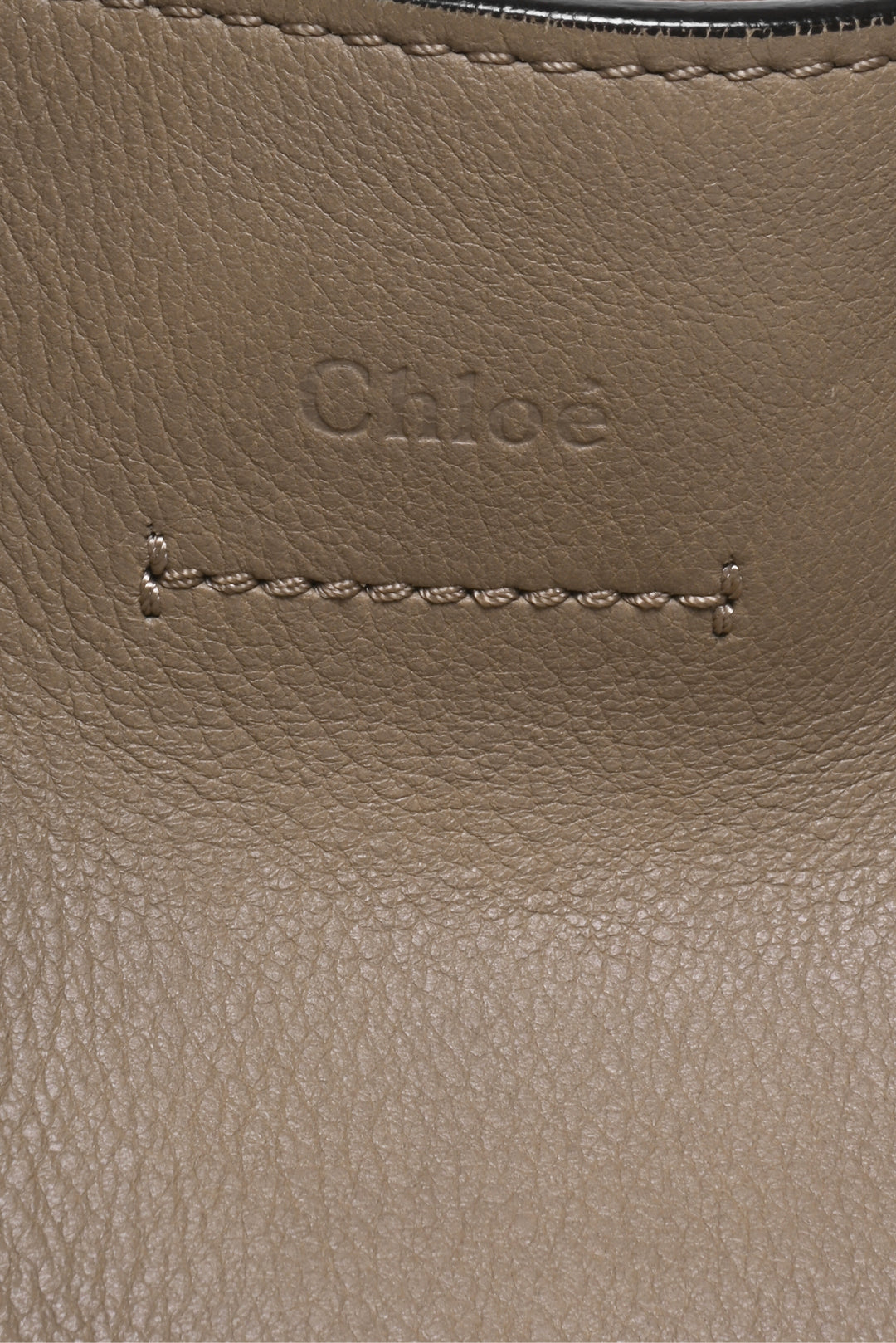 Chloe Medium Milo Leather Shopping Tote