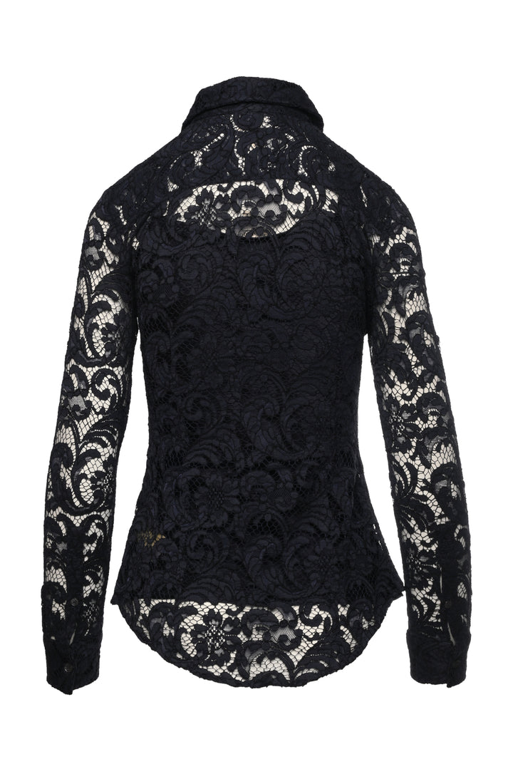 Burberry London Size 2 Lace Blouse
