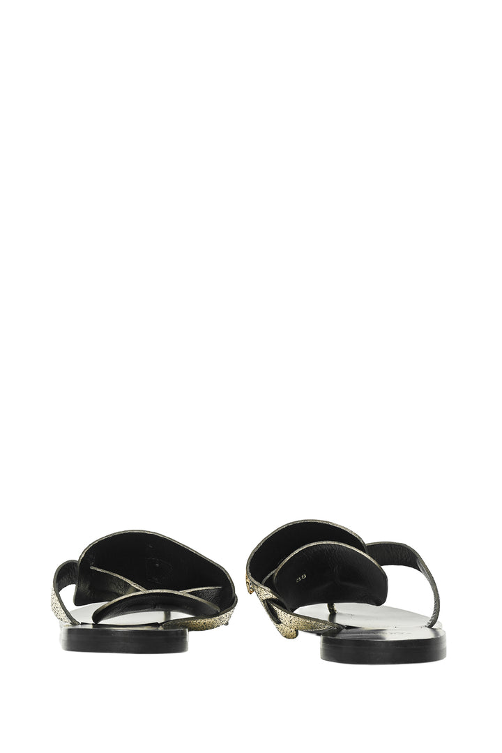 Versace Size 38 Palazzo Thong Sandals