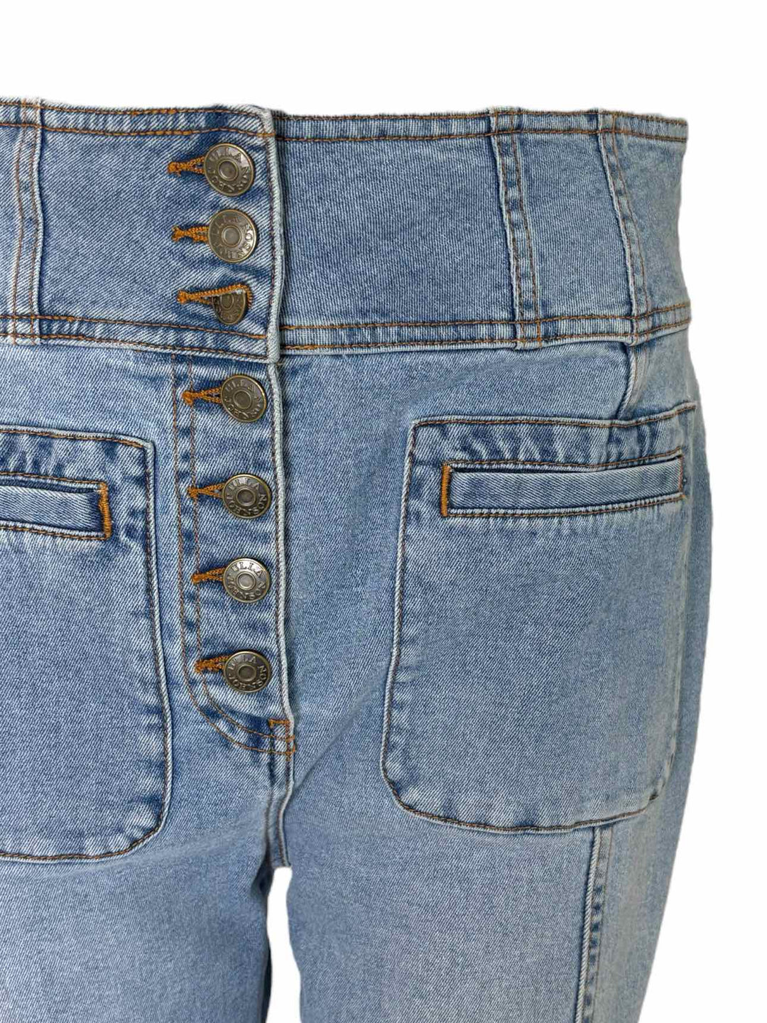 Ulla Johnson Exposed Button Fly  Size 10 Jeans