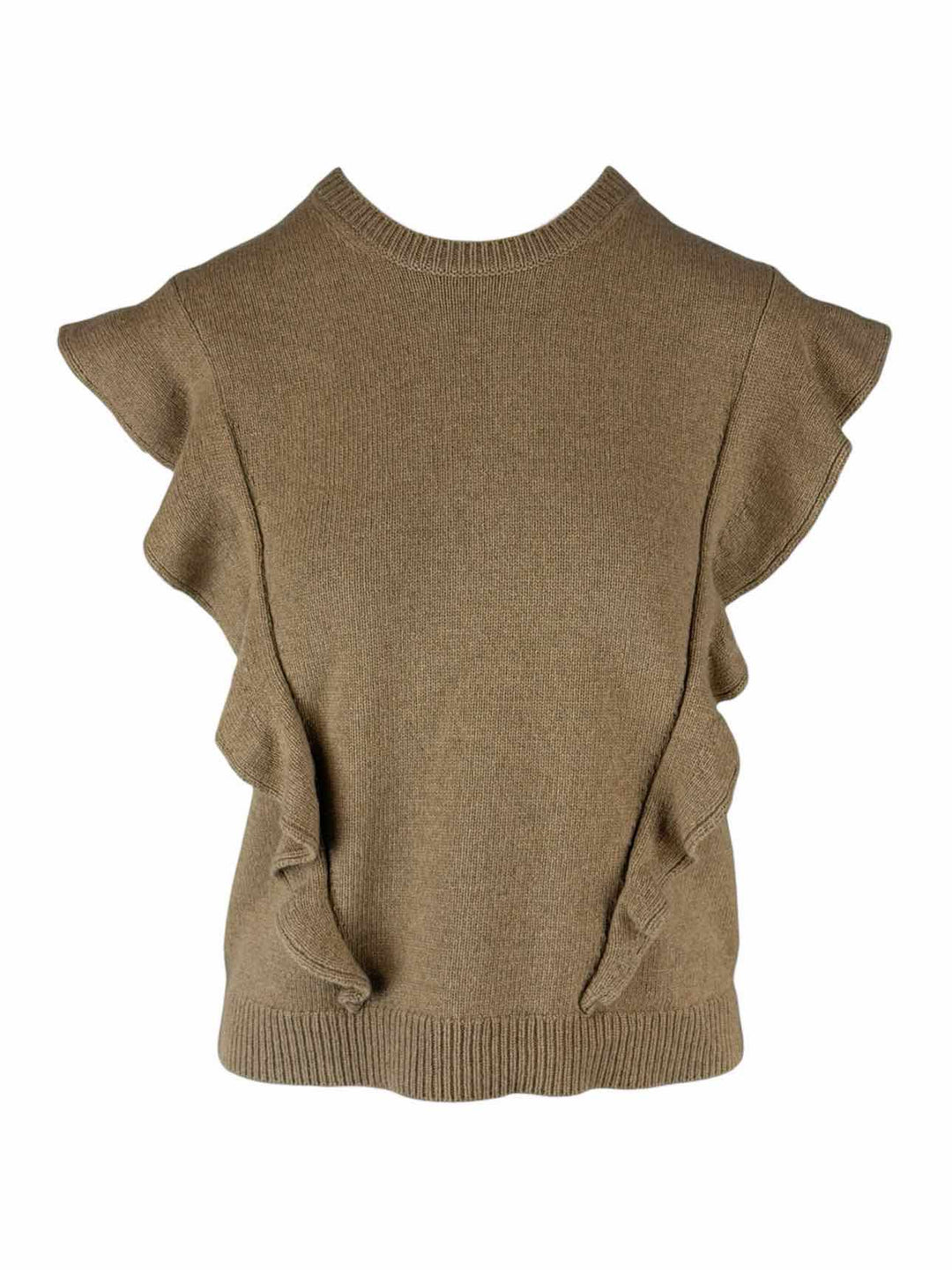 Chloe Size M Sleeveless Cashmere Sweater