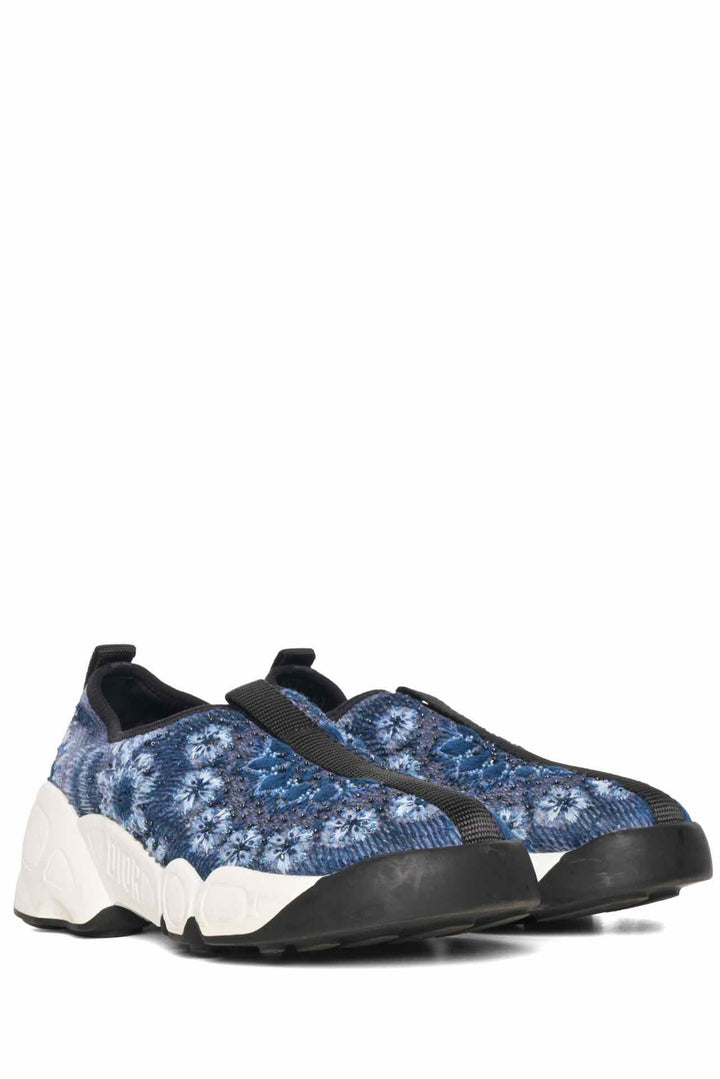 Dior Size 35 Fusion Beaded Slip On Sneaker