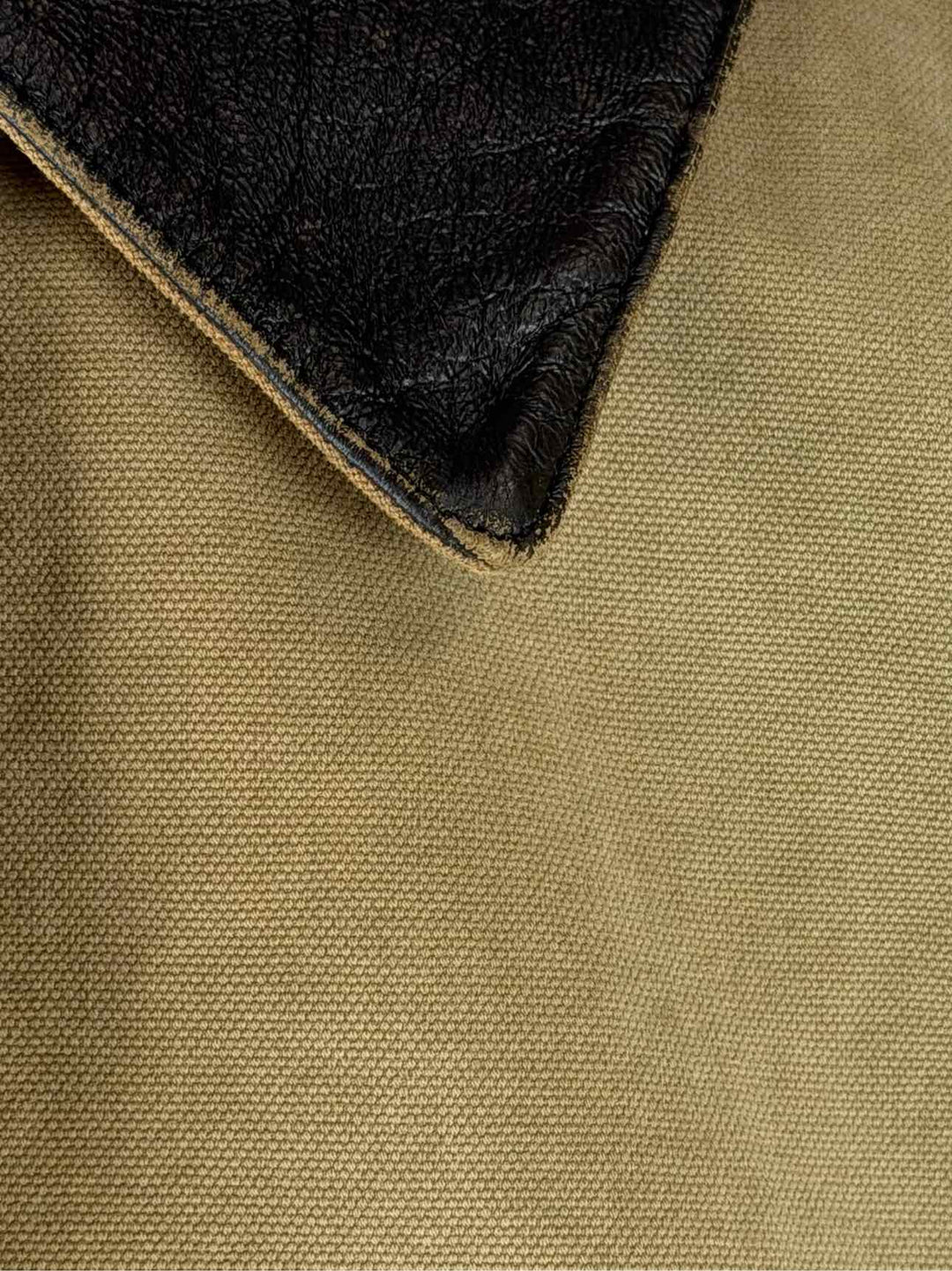 Prada SS24 Short Canvas Logo Patch Jacket