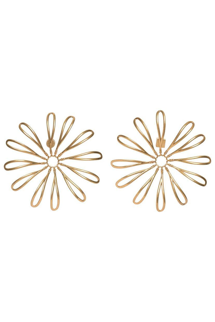 Jacquemus Oversized Flower Stud Earrings
