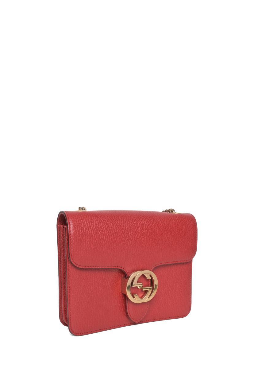 Gucci Small Dollar Calfskin Interlocking G Crossbody