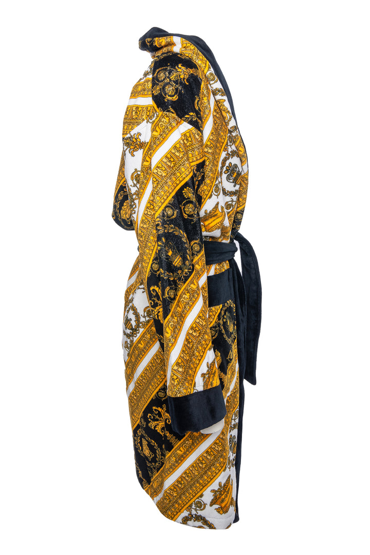 Versace Size S Baroque printed Bath Robe