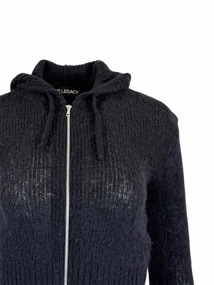 Our Legacy Size 36 Compact Hood Zip-Up Cardigan