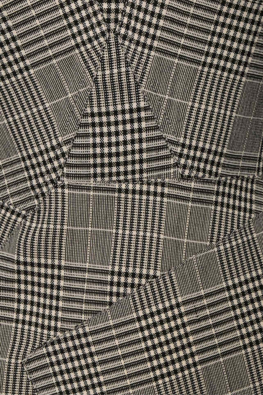 Roland Mouret Archive Size S Holloway Prince of Wales Checked Midi Dress