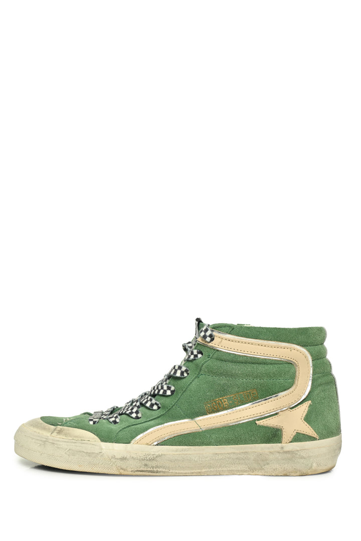 Golden Goose Size 42 Slide In Superstar High Top Sneaker