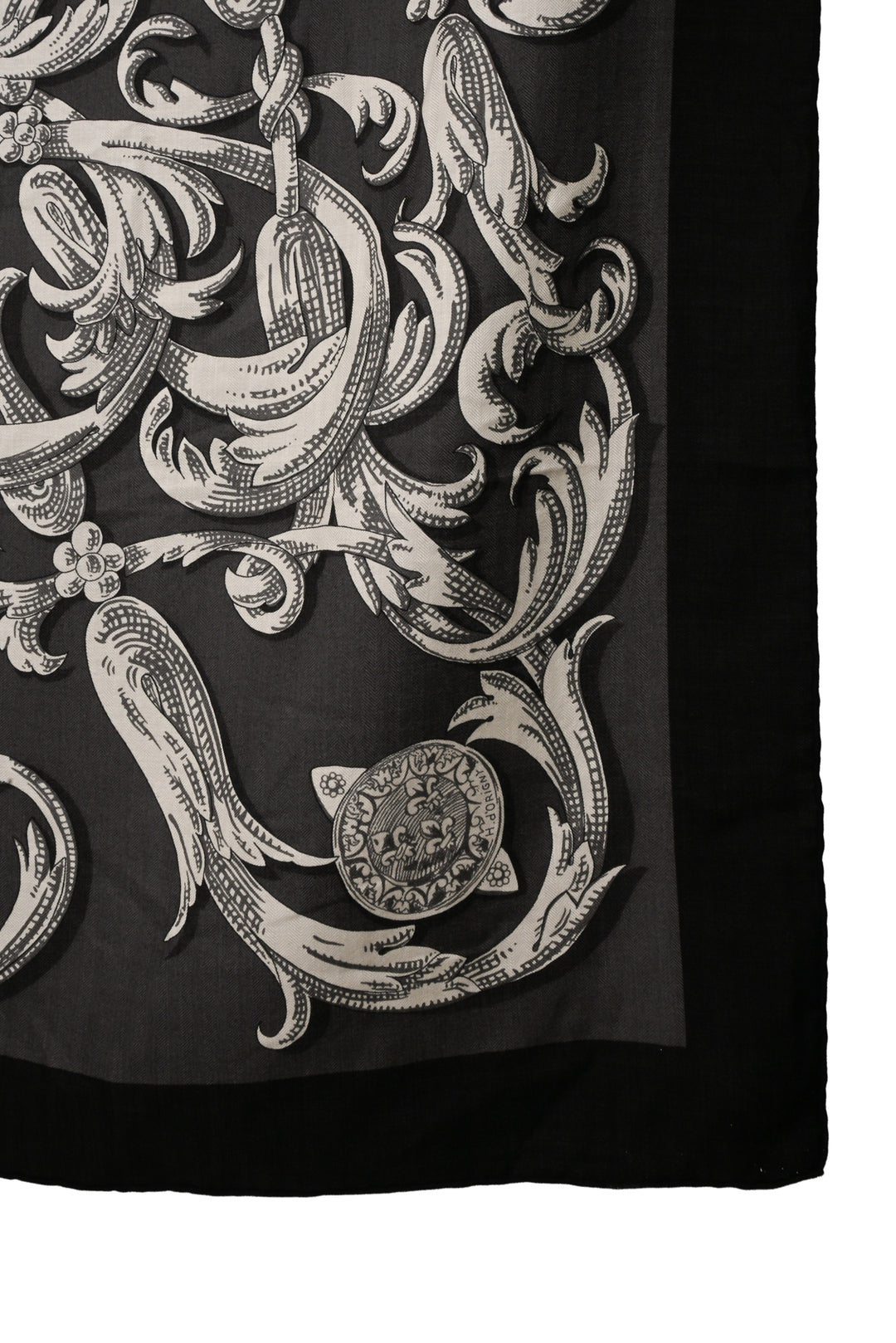 Hermes Le Mors "A La Conetable" Cashmere & Silk Shawl