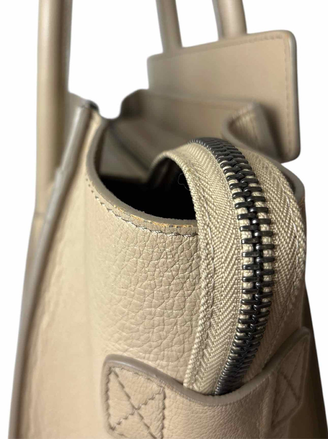 Celine Leather Mini Luggage Tote Purse