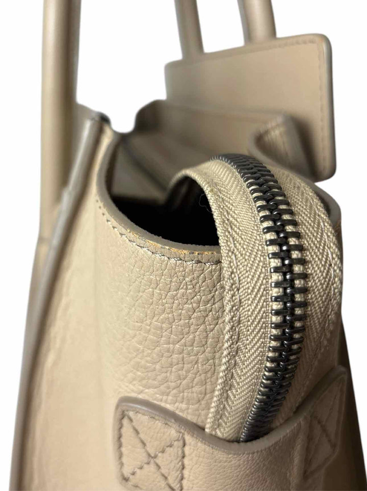 Celine Leather Mini Luggage Tote Purse