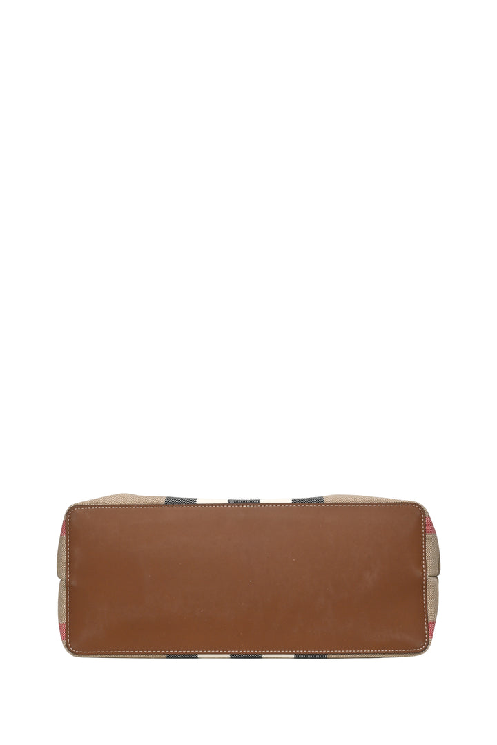 Burberry Medium Giant Check Canvas London Tote
