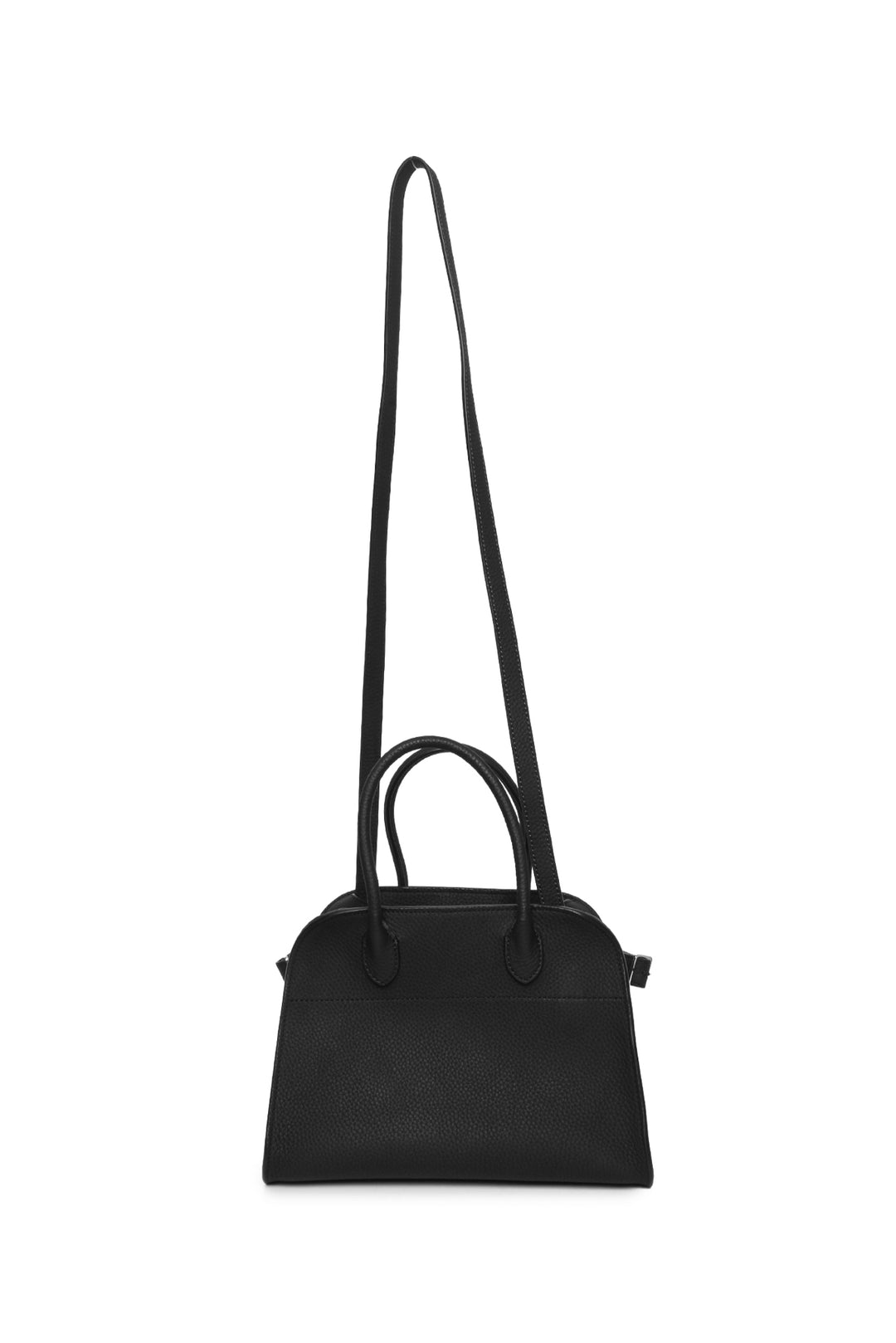 The Row Matte Grained Calfskin Soft Margaux 10 Purse