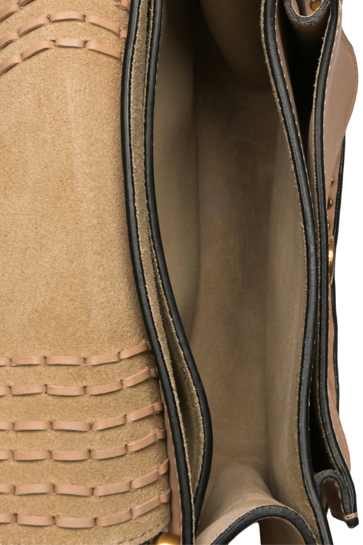 Chloe Braided Leather Hudson Crossbody