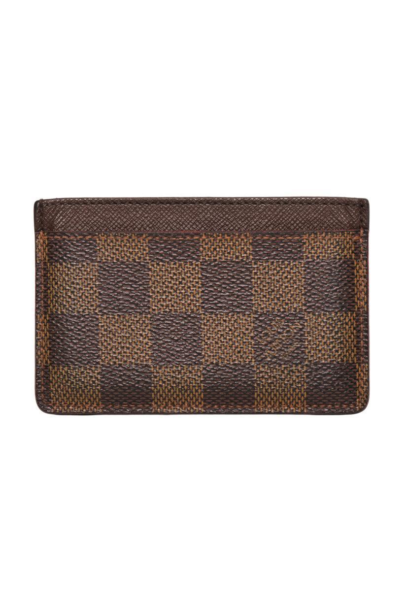 Louis Vuitton 2007 Damier Ebene Card Holder