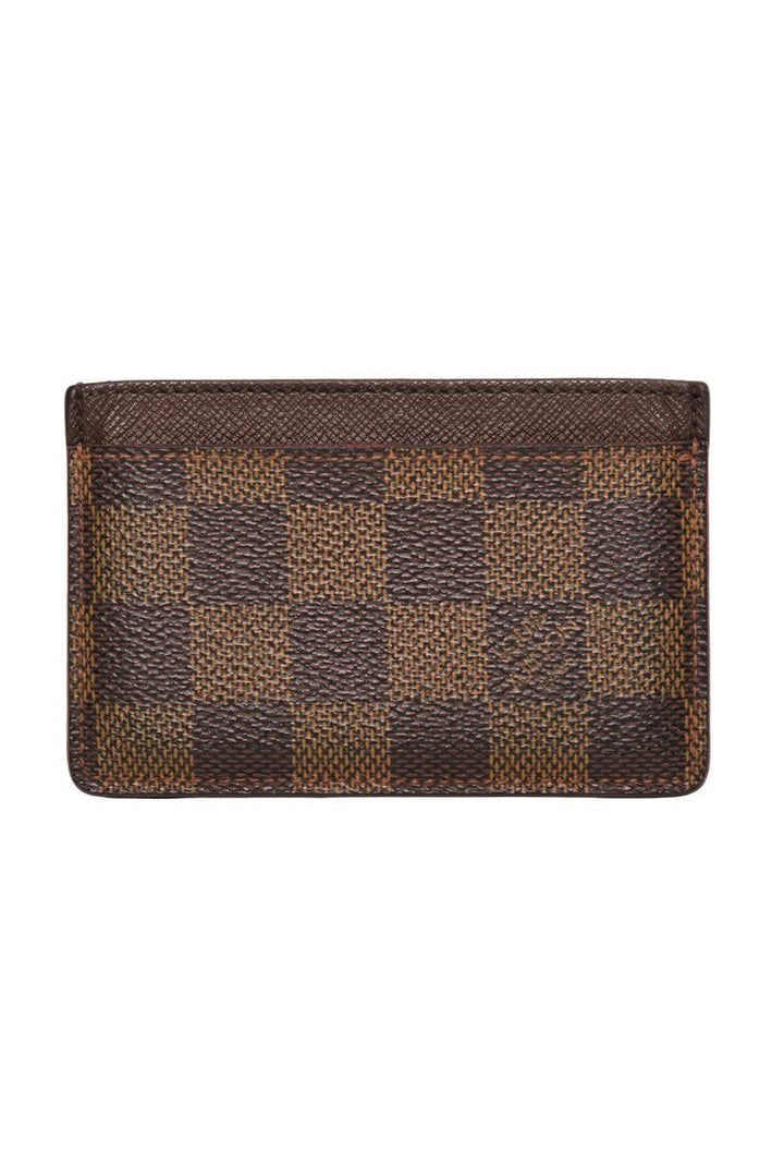 Louis Vuitton 2007 Damier Ebene Card Holder