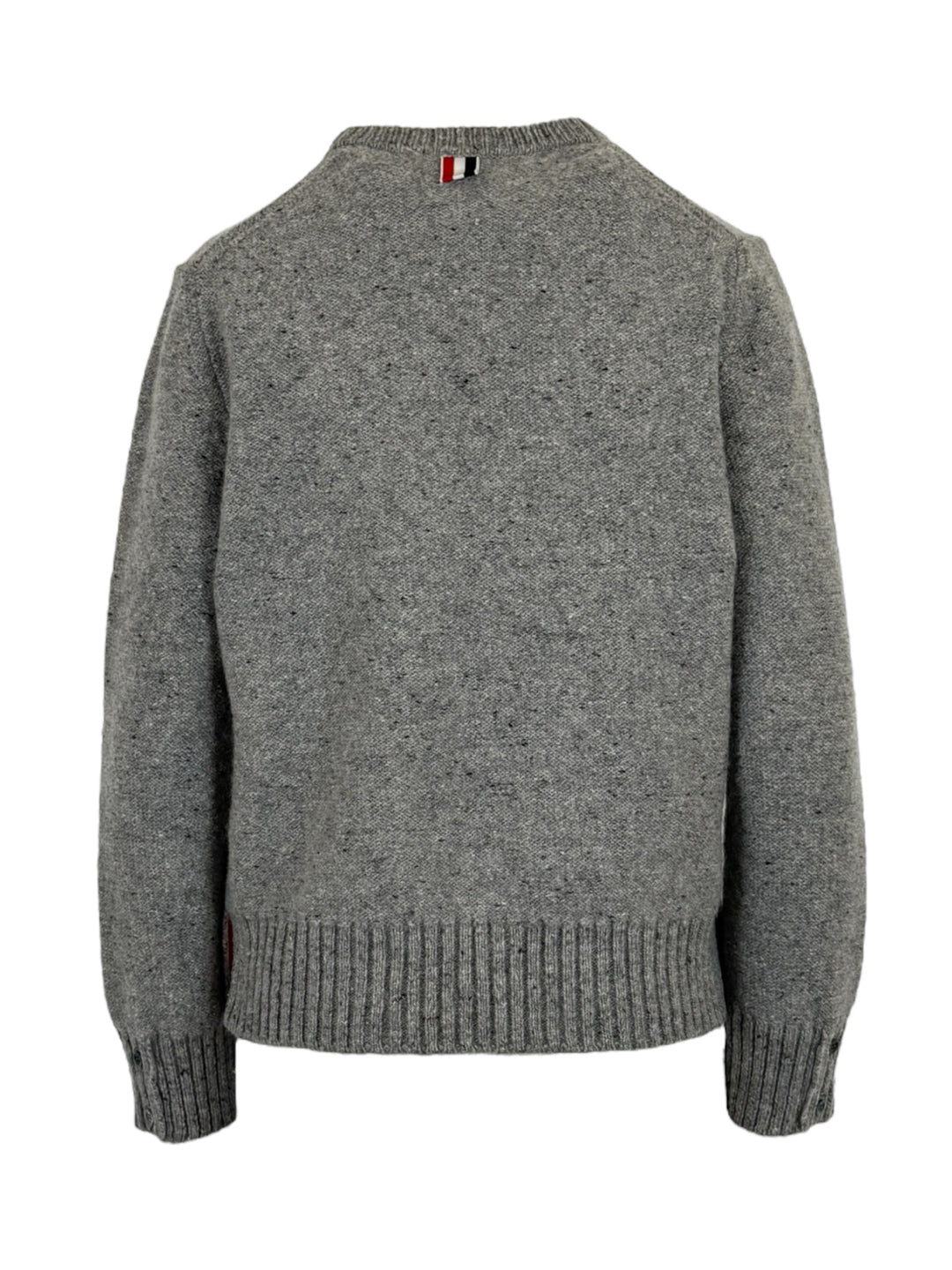 Thom Browne Size 00 4 Bar Crewneck Wool-Blend Sweater
