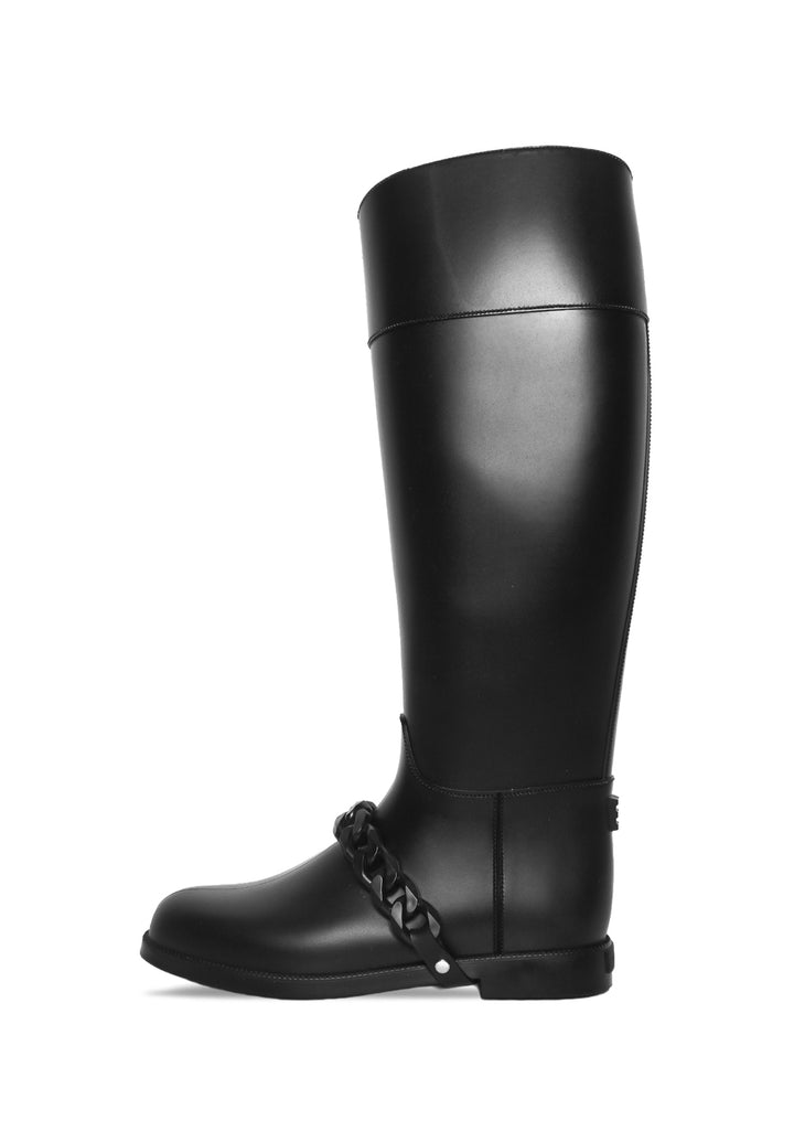 Givenchy Size 35 Chain Strap Rain Boots