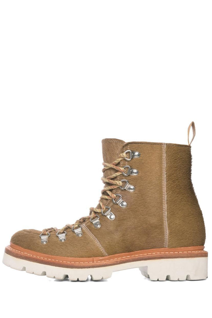 Grenson Size 8.5 Pony Hair Nanette Hiker Ankle Boots