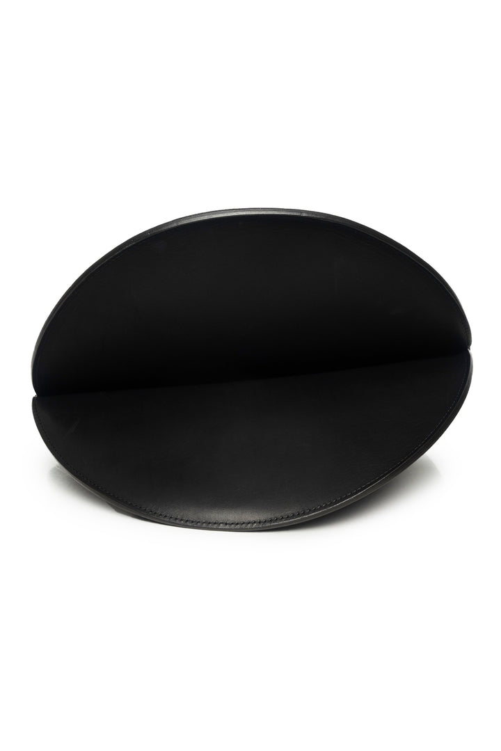 Celine 2015 Smooth Leather Curved Tote Bag