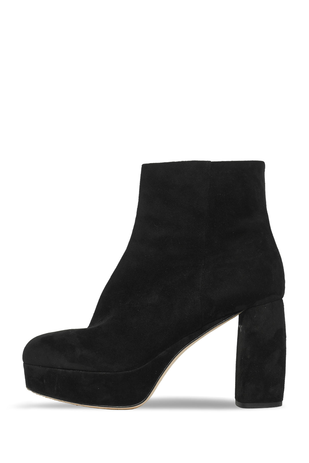 Miu Miu Size 38 Platform Suede Ankle Boots