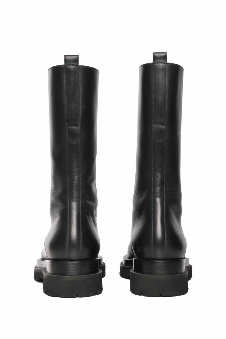 MAGDA BUTRYM Size 38 Tall Leather Combat Boots