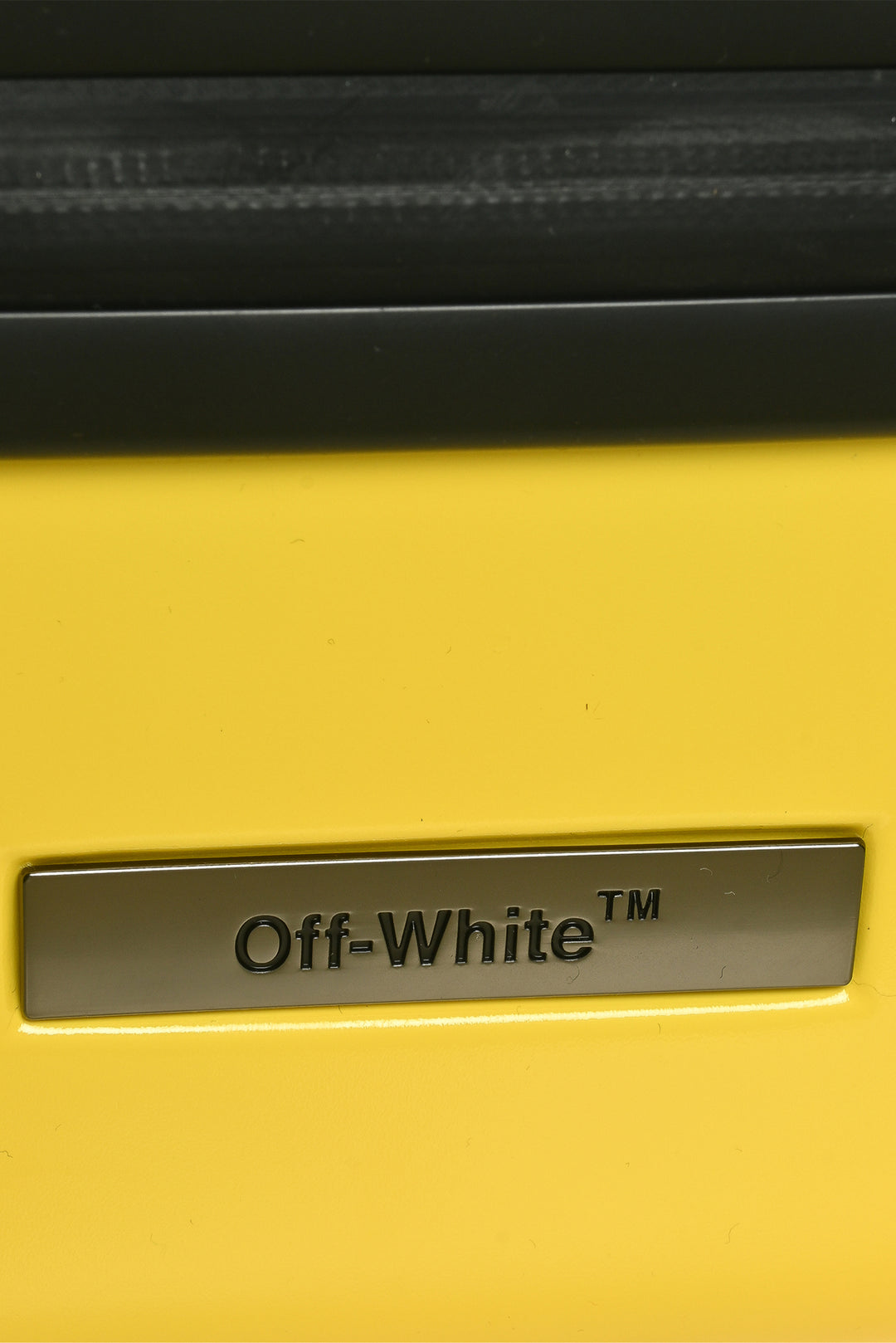 Off White Arrow Trolley Suitcase