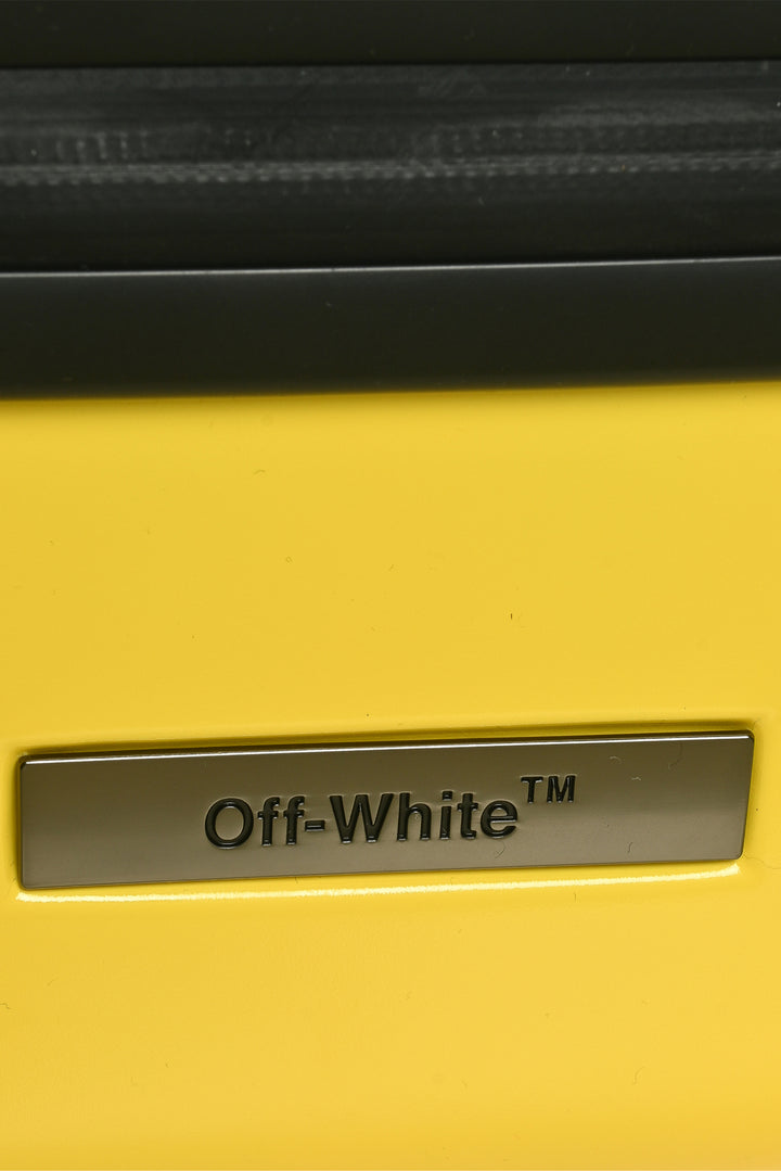 Off White Arrow Trolley Suitcase