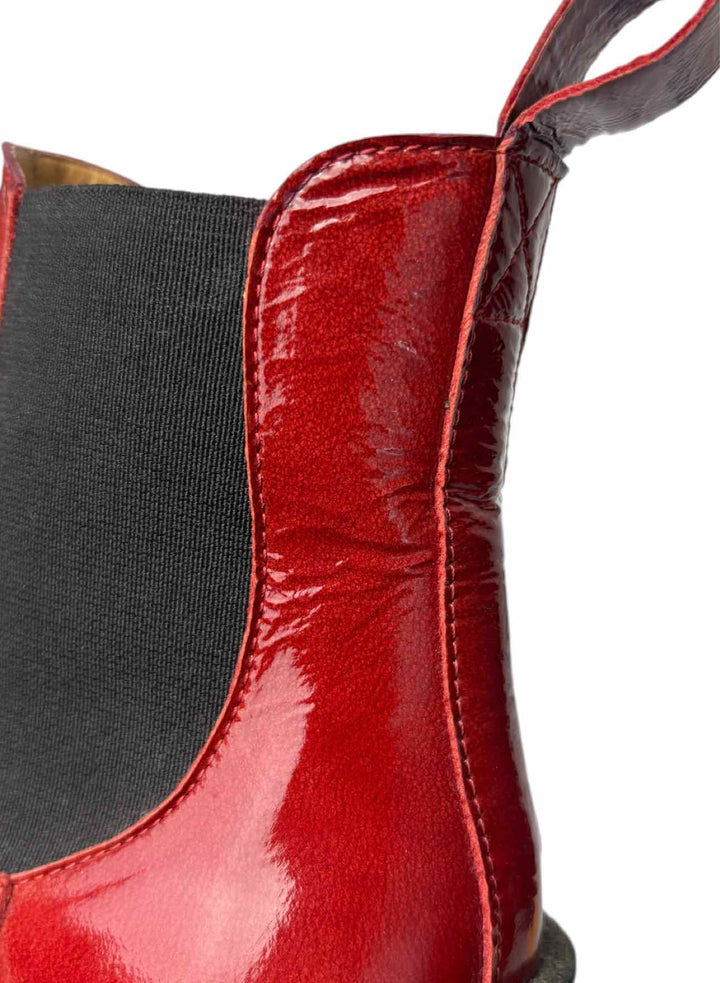 John Fluevog Size 8.5 Tracker Platform Chelsea Ankle Boots