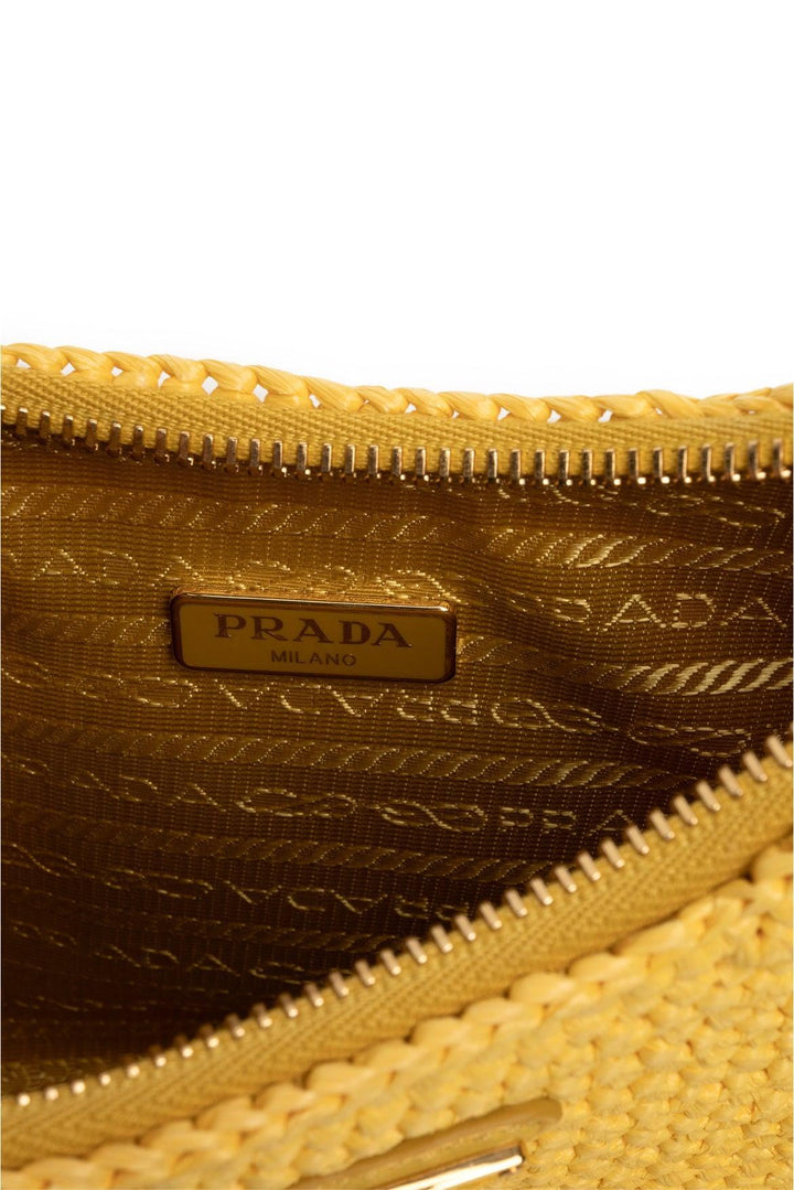Prada Re-Edition 2005 Raffia Shoulder Bag