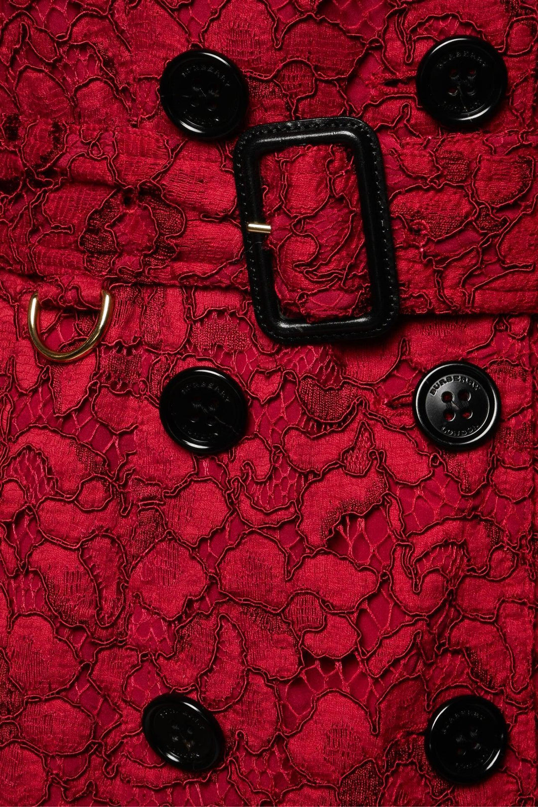Burberry Size 4 Lace Trench Coat