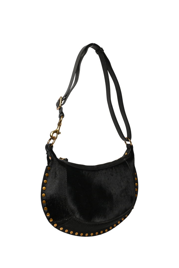 Isabel Marant Oskan Moon Ponyhair Shoulder Bag