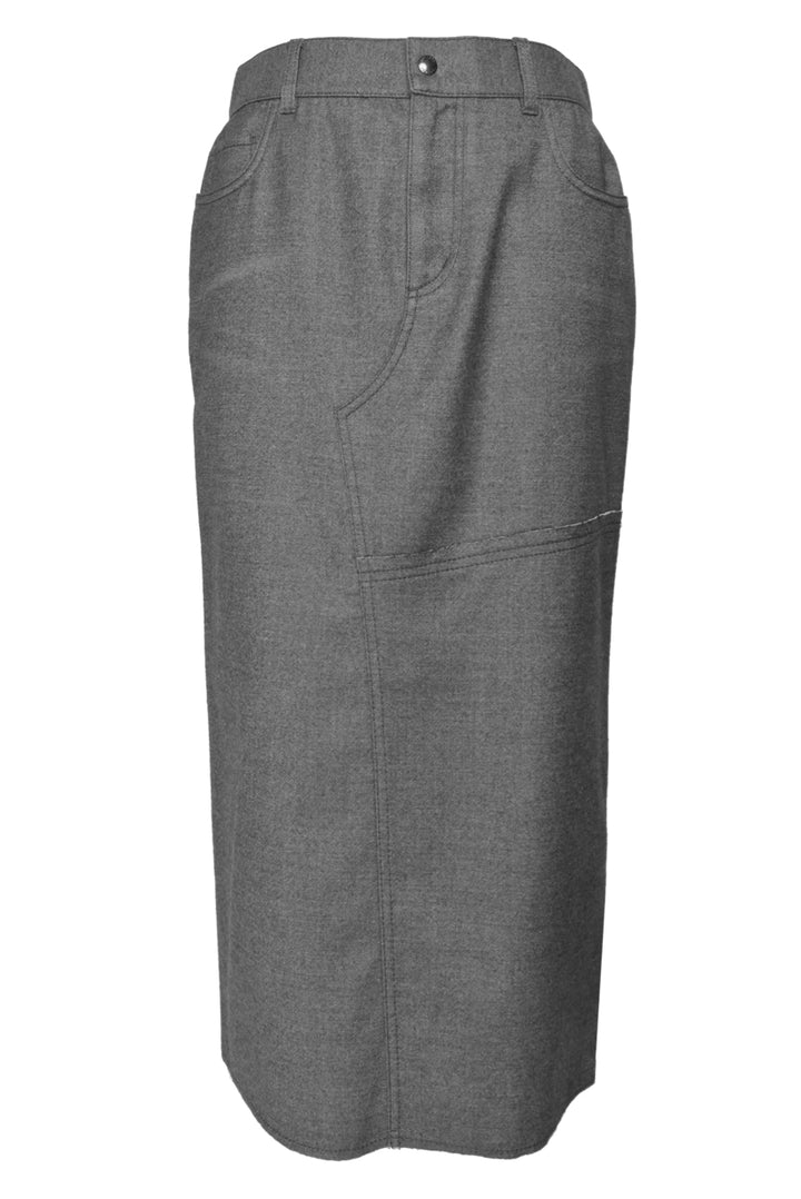 Tom Ford Size 38 Tailored Cashmere Midi Skirt