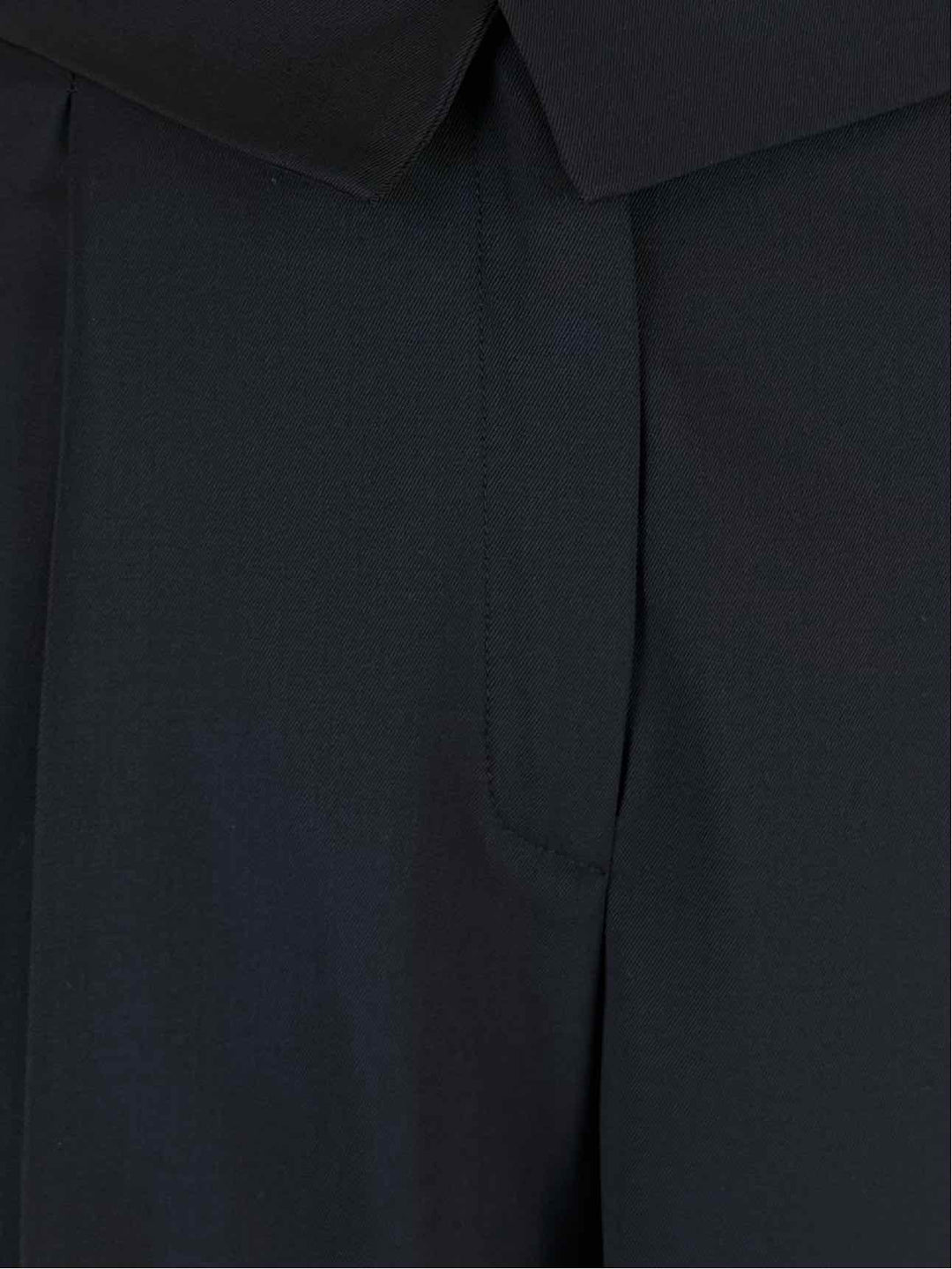 Proenza Schouler Size 6 Fold Over Wool Pants