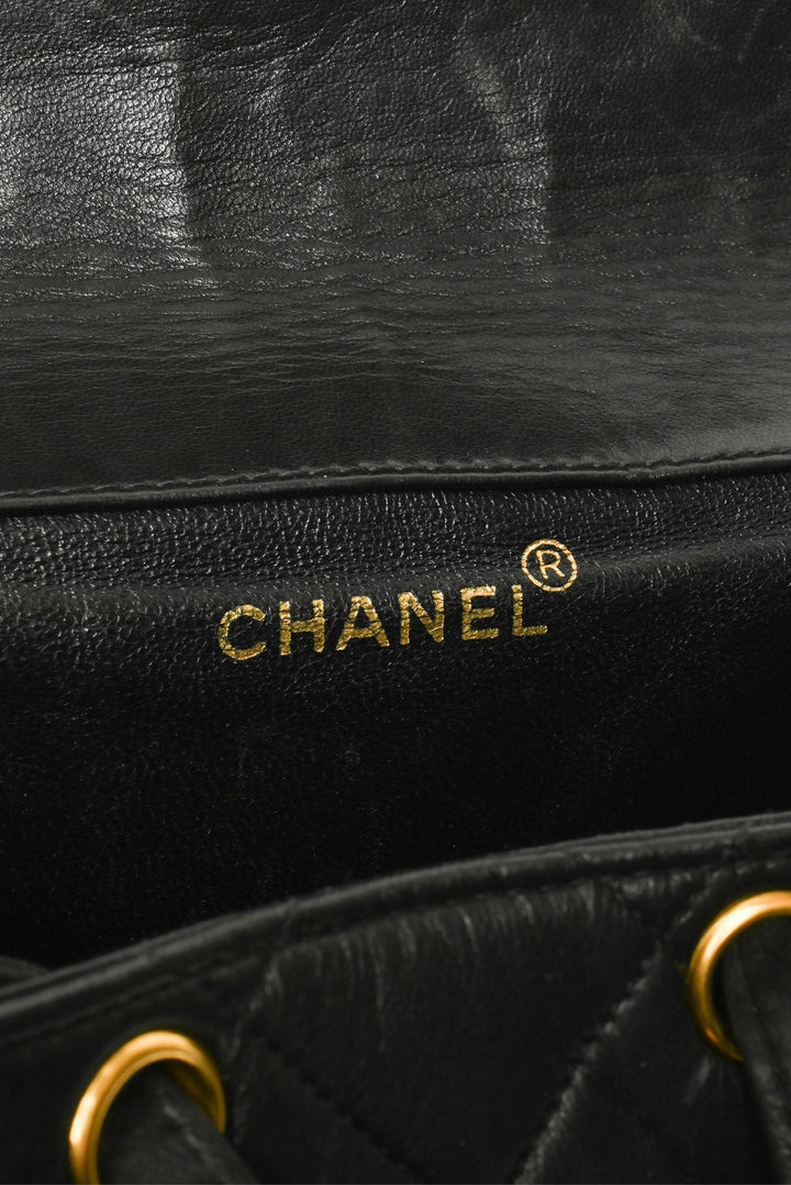 Chanel 1994-1996 Quilted Lambskin Mini Duma BackPack