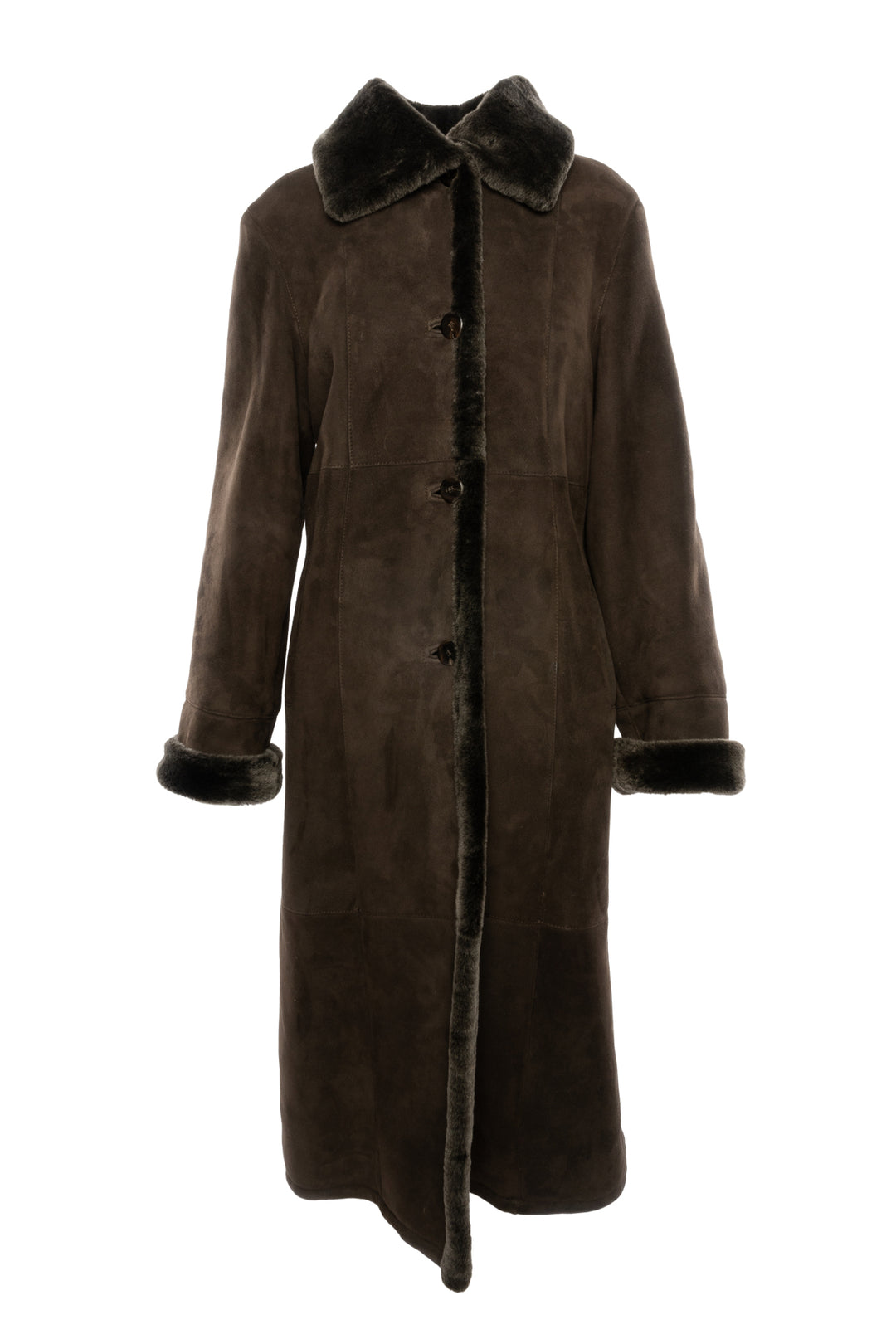 Stefania Sarte Size 12 Shearling Coat