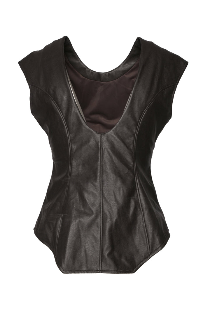 Issey Miyake Size 2 Low Back Sleeveless Tops