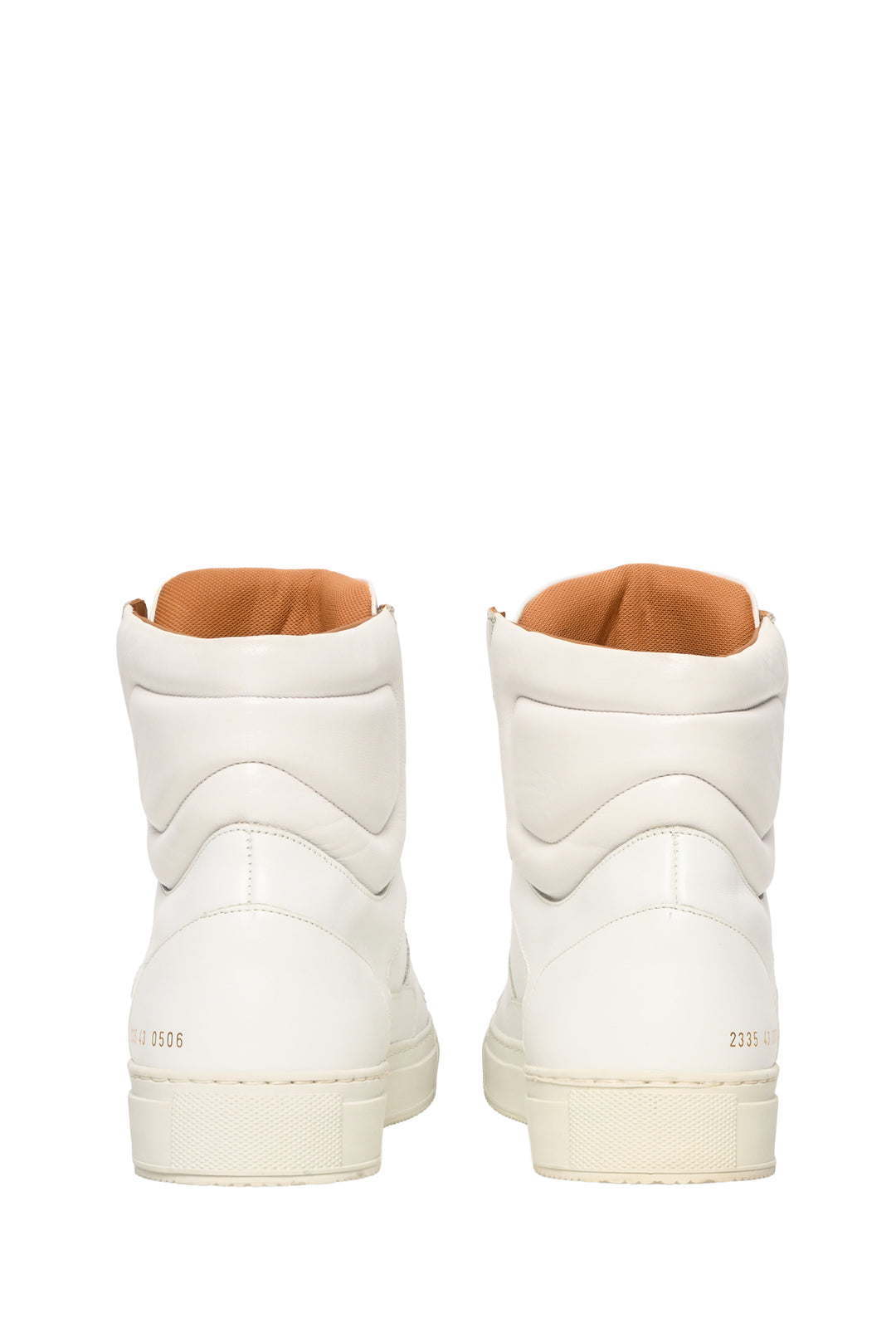 Common Projects Size 43 Men's High Top Leather Sneakers