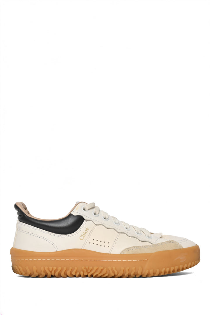 Chloe Size 37 Franckie Leather Sneaker