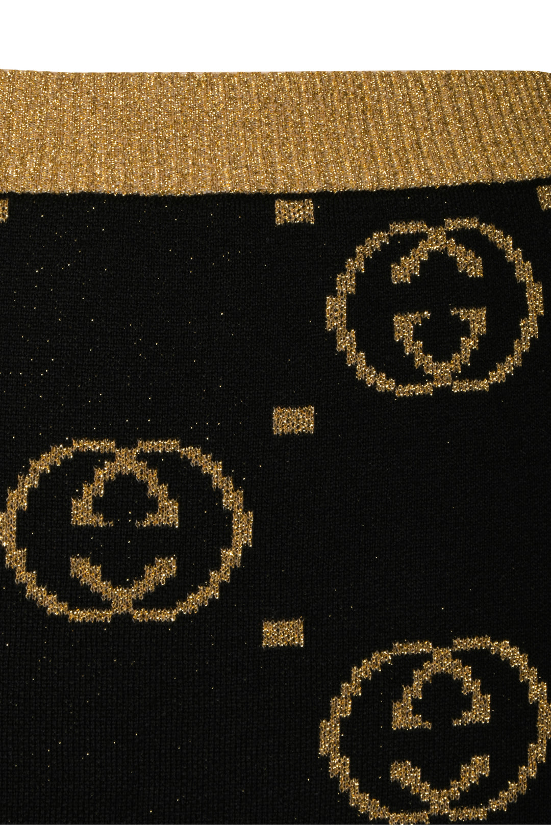 Gucci Size M GG Wool-Blend Midi Skirt