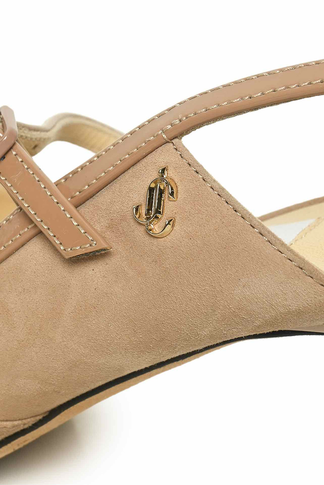 Jimmy Choo Size 36.5 Suede Ray Slingback Pumps