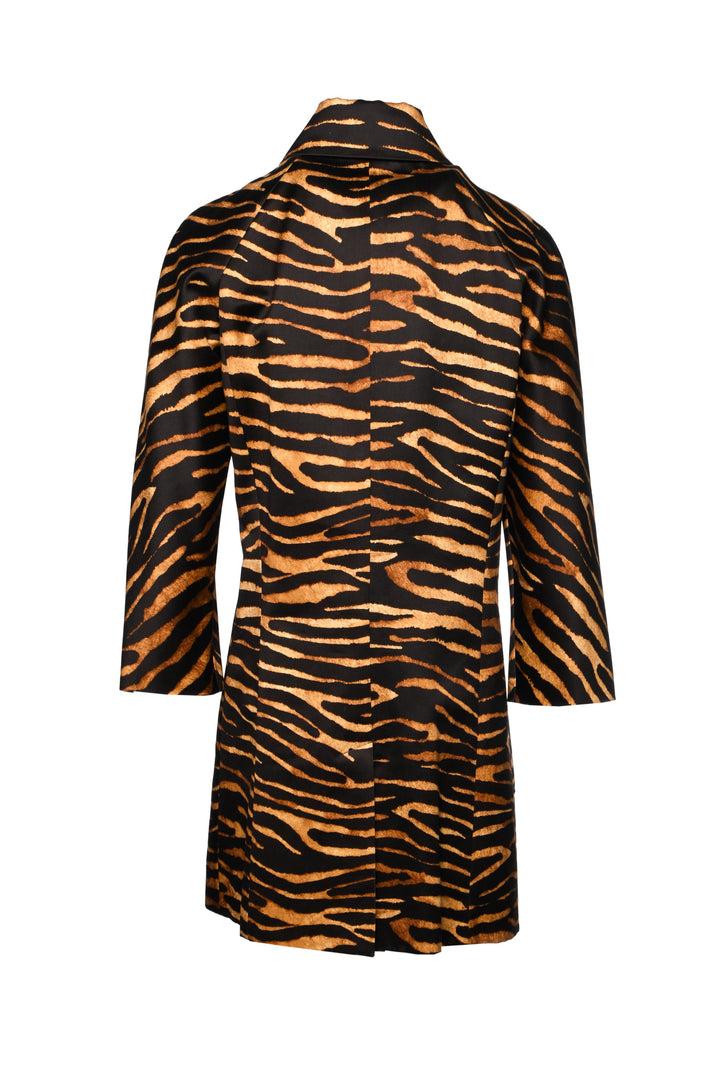 Michael Kors Collection Size 8 Animal Print Coat