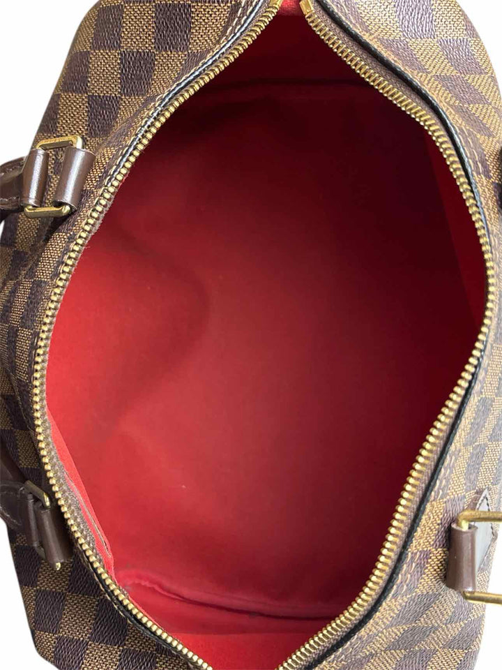 Louis Vuitton Speedy 30 Damier Ebene Purse